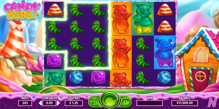 Cara Memainkan Game Slot Candy Burst