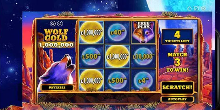 Wolf Gold 1 Million Bonus Game