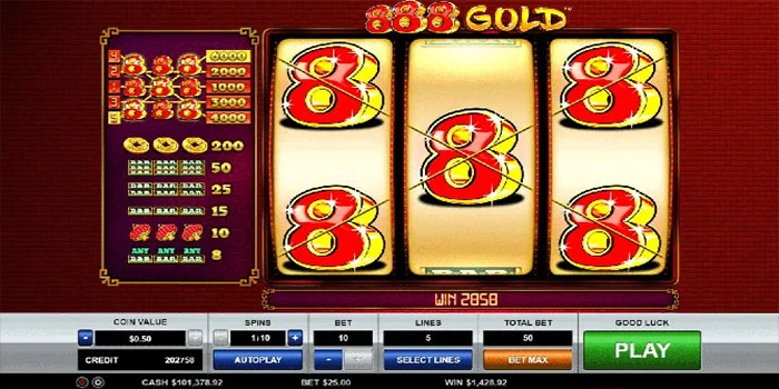 Strategi Kemenangan Slot 888 Gold